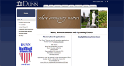 Desktop Screenshot of dunn-nc.org